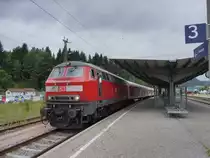 RE nach Rottweil am 24.06.17 in Neustadt(Schwarzw)