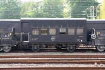 Bremswagen 3AK 2011 am 09.Juni 2017 in der Changhua Station.