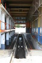 Ringlokschuppenstand im Changhua Roundhouse am 09.Juni 2017.