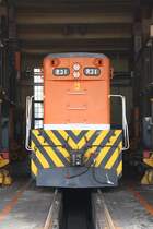 R31 (A1A'A1A'-de, GM-EMD, Type G12, Bauj. 1961, Fabr.Nr. 26323) am 09.Juni 2017 im Changhua Roundhouse.