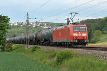 18.05.2017 Streckenabschnitt Uhingen 185 019-7