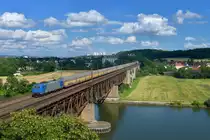 185 529 mit einem ARS Altmann am 04.07.2016 bei Regensburg-Prüfening. 