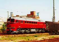 120 338 zum Dampflokfest in Dresden 01.05.2000