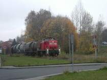 Am 02.11.2005 war 294 148 mit einem G�terzug unterwegs in Richtung Amberg (Strecke Amberg-Schnaittenbach)!
