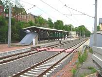 Die schmucke Stollberger Bahnsteig�berdachung, 07.05.07