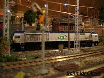 250 007-2  (Blue Tiger) der ITL von Mehano in 1:87 H0