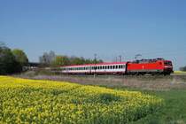 120 145 mit EC 115 vor Mammendorf (19.04.2007)