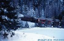 RhB Ge6/6' 414 c/o Preda - 28.12.1988