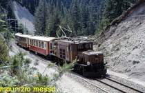 RhB Ge6/6' 414 - c/o Wiesen - 25.06.1989