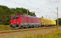 Am 25.08.2017 fuhr die 189 800-6 von der Press von Lübeck nach Stendal und weiter nach Borstel. 