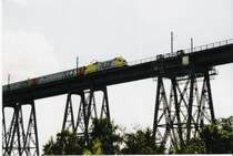 Der Flex auf der Eisenbahnbr�cke in Rendsburg