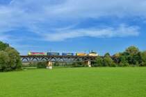 193 557 mit DGS 43104 am 30.08.2017 bei Felsheim. 