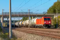 185 311 bei Hebertshausen auf dem Weg in Richtung München