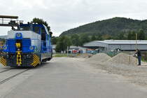 DE60C Hybrid bei einer wie ich vermute EMV-Messung um eventuelle Störfrequenzen aus zu machen. Mosbach den 7.9.2017