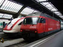 460 045-8 nebn ICN Gustav Wenk im Hauptbahnhof von Z�rich am 21.01.2007