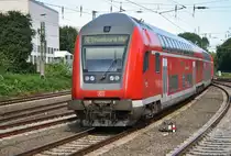 RE1 (RE4304)  Hanse-Express  von Rostock Hauptbahnhof rangiert am 2.9.2017 im Hamburger Hauptbahnhof in Richtung Norden. Zuglok war 120 201-9.