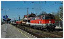 2043.060 mit dem VG 75376 verl�sst Golling am 6.4.2007 in Richtung Bischofshofen. 