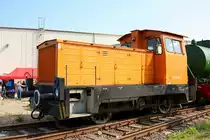 312 244-7 steht auf dem Gelände des DB Museums Halle (Saale) anlässlich des jährlichen Sommerfests. [26.8.2017 - 15:16 Uhr]