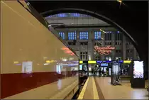 Am Gleisende -

IC2 im Leipziger Hauptbahnhof.

25.08.2017 (J)