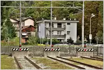 Chiavenna ist Endstation für die Züge aus Colico. Von hier nach St.Moritz gehts mit dem Postauto weiter. (12.09.2017)