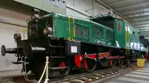 Die Elektrolokomotive Ce 6/8 Krokodil 
 14282  im Auto- und Technikmuseum Sinsheim. (Januar 2007)