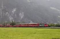 Ge 4/4'' 615 ''RE-Power'' als RE 1249 nach Scuol-Tarasp zwischen Landquart und Malans