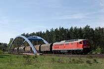 232 371 mit FZ 56829 bei Neunkirchen am Sand (21.04.2007)