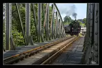 Die ÖGEG Dampflok 77.28 fährt mit dem SR 17187 von Timelkam nach Grünau im Almtal, hier bei der Querung der Alm nahe Steinbachbrücke.
23.09.2017