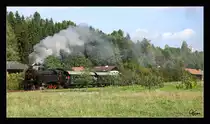 Die ÖGEG Dampflok 77.28 fährt mit dem SR 17187 von Timelkam nach Grünau im Almtal.
Scharnstein-Mühldorf
23.09.2017