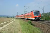 440 539-5 als RB 58155 Würzburg - Treuchtlingen bei Wettelsheim, 24.09.2016