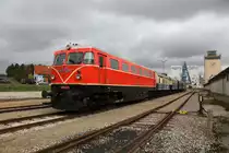 2050.09 im Bahnhof Ernstbrunn mit Ihrem Sonderzug zum Regiobahn Tag 2017.
24.09.2017