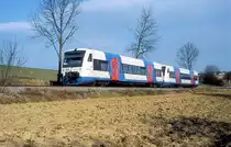 VT 415 + 416  bei Hemmingen  28.02.00