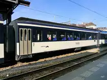 MOB / Goldenpass - Personenwagen 2 Kl. B 216 in Montreux am 25.09.2017