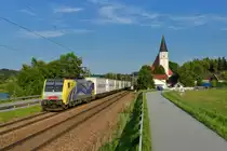 189 912 mit DGS 41856 am 09.08.2017 bei Hausbach. 