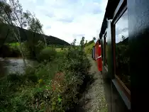 Fahrt mit der GTB, entlang der Gurk durch die blühende Botanik (GT62); 170903