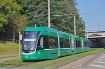 Be 6/8 Flexity 5034, auf der Linie 14, fährt am 23.09.2017 zur Haltestelle St. Jakob. Die Aufnahme stammt vom 23.09.2017.