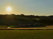 Ein unbekannter 4024 ist am Abend des 18.06.2017
in den Bahnhof Wartberg an der Krems eingefahren!