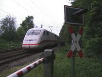 Bahn�bergang in Bochum-Wattenscheid; 13.07.07