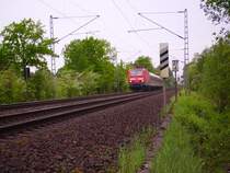 143 196-4 mit der RB nach Hamburg-Altona. 13.05.07