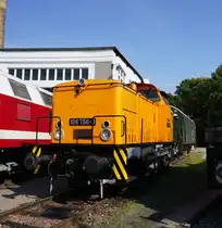 Am 23.09.2017 fand bei der IG 583047 in Glauchau (Sachs.)das BW Fest statt.106 756 neben dem Lokschuppen.