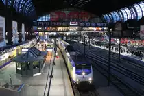 Am Morgen des 04.09.2017 steht RB31 nach Lüneburg in Hamburg Hauptbahnhof.
