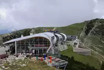 Bergstation der Seilbahn FUNIVIA MALCESINE - MONTE BALDO, Aufnahme vom 18.9.2017 