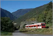 Ein TMR NINA auf der Fahrt Richtung Martigny kurz vor Bovernier.
7. Okt. 2017