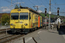 AB: Impressionen von der Appenzeller-Bahn vom 12. Oktober 2017.
Foto: Walter Ruetsch