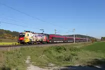 1116.153 fährt mit RJ-653 am 16.10.17 zwischen Pottschach und Gloggnitz.