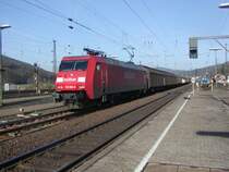 152 056 am 15.3.2007 in Gem�nden/Main