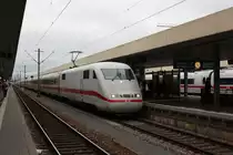 Am 02.10.2017 erreicht ICE276 nach Berlin den Hauptbahnhof von Mannheim.