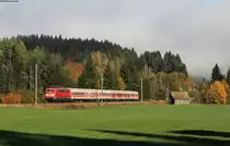 111 209-3 mit dem RE 38959 (Ludwigshafen(Rh)Hbf-Freudenstadt Hbf) bei Hesselbach 15.10.17