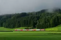 1142 647 mit einem REX am 04.09.2017 bei Windischgarsten. 