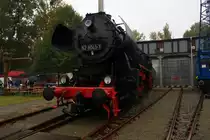 52 8041-7 (DR 52) steht im ehemaligen Bw Lutherstadt Wittenberg anlässlich der jährlichen Bahnaktionstage. [24.9.2017 | 11:41 Uhr]